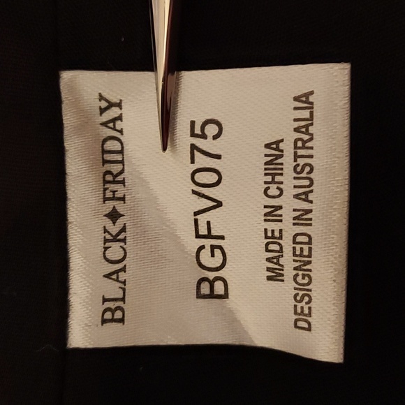 Dangerfield Black Friday NWT Goth Black Palmistry Lace Up Back Corset Top 4/6 - Picture 8 of 9